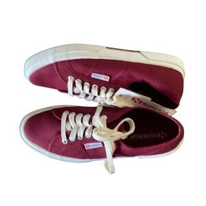 Superga NWT 2750 unisex Cotu classic scarlet sneakers